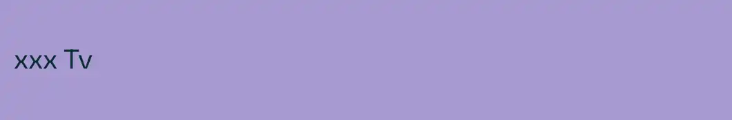 ххх Tv